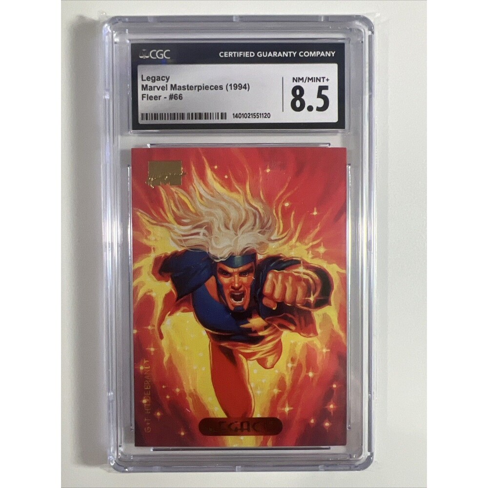 1994 Fleer Marvel Masterpieces LEGACY Base Card #66 Fleer CGC 8.5 NM/Mint+